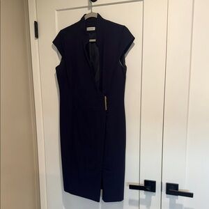 Calvin Klein navy blue size 10 dress